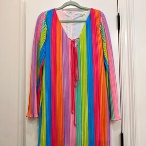 Colorful Striped Dress
